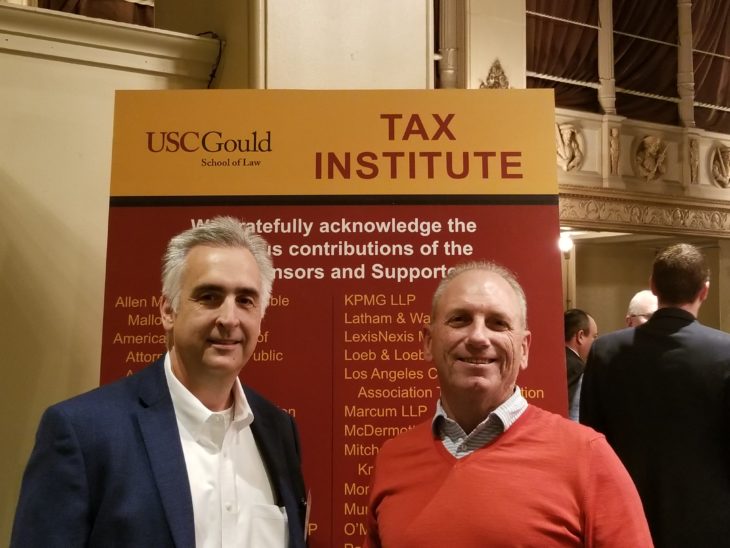 Kevin J Moore attends USC 2019 Tax Institute